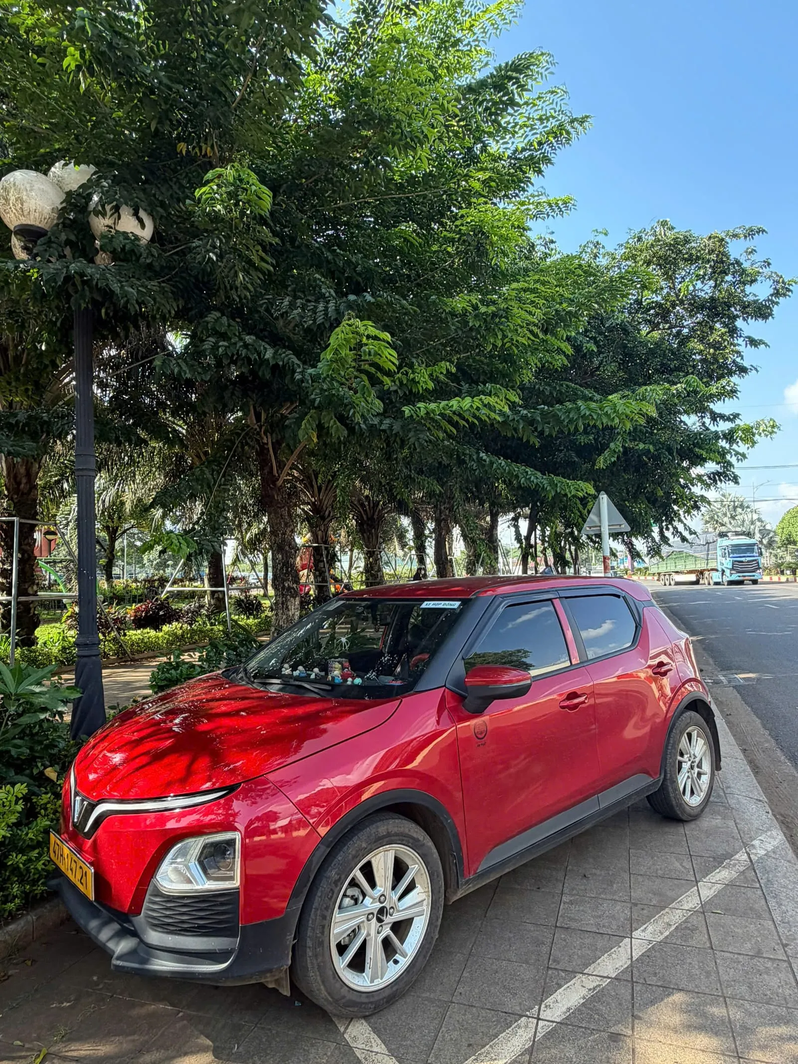Chiếc VinFast VF 5 thứ hai của đội xe